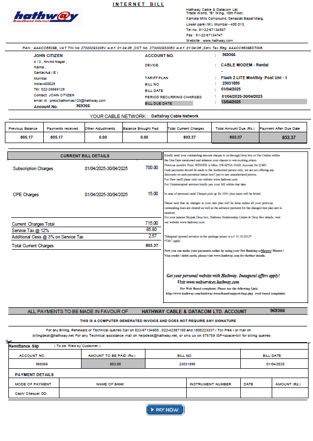  Minol USA business utility bill 